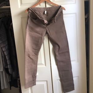 Banana Republic Taupe Skinny Jeans 27